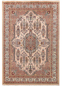 Misty Rose Isfahan 4' 6 x 6' 8 - No. 56811