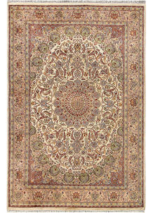 Cornsilk Isfahan 4' 1 x 6' 1 - No. 56814