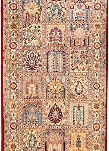 Multi Colored Bakhtiar 2' 7 x 6' 1 - No. 56838