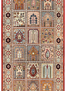Multi Colored Bakhtiar 2' 7 x 6' 8 - No. 56906