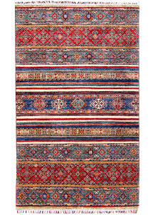 Multi Colored Kazak 3' 11 x 6' 5 - No. 57030