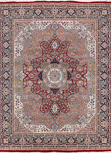 Firebrick Isfahan 8' x 10' 2 - No. 57129