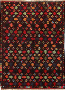 Multi Colored Baluchi 5' 9 x 7' 7 - SKU 57143
