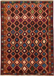 Multi Colored Baluchi 5' 9 x 7' 11 - SKU 57167
