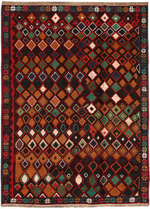 Multi Colored Baluchi 5' 11 x 7' 10 - SKU 57169