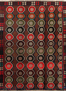 Multi Colored Baluchi 6' x 8' - SKU 57180