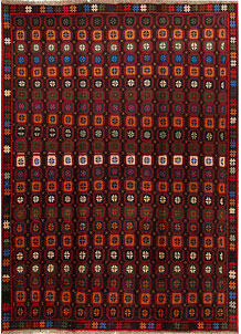 Multi Colored Baluchi 5' 11 x 8' 2 - SKU 57186