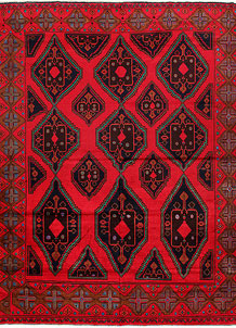 Crimson Baluchi 9' 9 x 12' 1 - SKU 57201