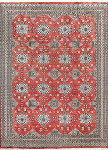 Indian Red Caucasian 8' 3 x 10' 10 - No. 58514