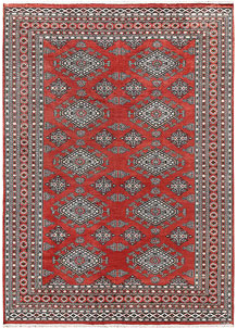 Indian Red Caucasian 8' x 11' 4 - No. 58519
