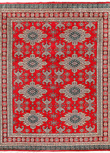 Red Caucasian 6' 9 x 8' 7 - No. 58584