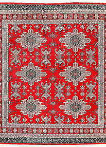 Red Caucasian 6' 9 x 7' 5 - No. 58587