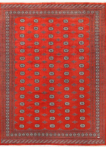 Orange Red Bokhara 10' 2 x 14' 3 - No. 59614