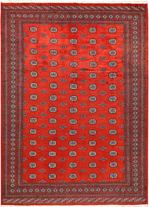 Red Bokhara 9' x 12' 3 - No. 59912