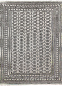 Silver Bokhara 9' 1 x 11' 11 - No. 59975