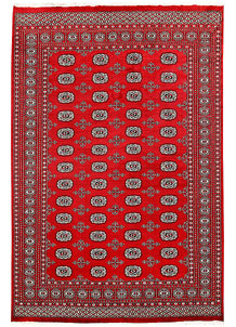 Red Bokhara 6' 1 x 9' 1 - No. 60053