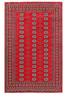 Red Bokhara 5' 11 x 9' 1 - No. 60058