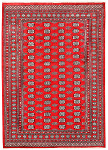 Red Bokhara 6' 7 x 9' 1 - No. 60115