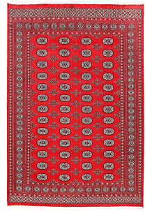Red Bokhara 6' x 9' - No. 60124