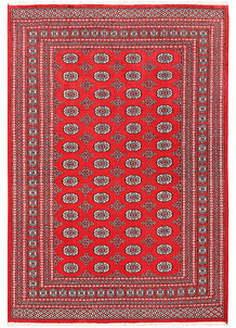 Red Bokhara 6' 2 x 9' - No. 60145