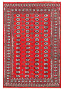 Red Bokhara 6' x 9' - No. 60146