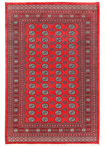 Red Bokhara 6' 3 x 9' 3 - No. 60153