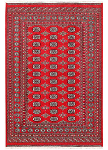 Red Bokhara 5' 11 x 8' 9 - No. 60157