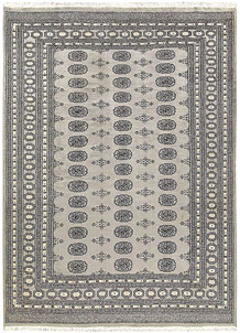 Silver Bokhara 6' 2 x 8' 5 - No. 60247