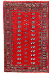Red Bokhara 5' 1 x 7' 10 - No. 60324