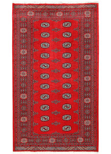 Red Bokhara 5' x 8' 6 - No. 60329