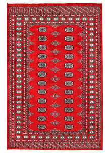 Red Bokhara 5' x 7' 9 - No. 60337