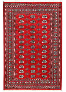 Firebrick Bokhara 5' 3 x 7' 10 - No. 60341