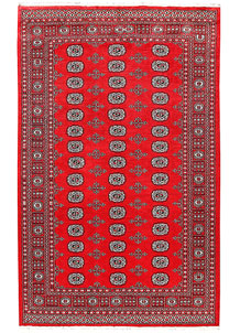 Red Bokhara 5' 7 x 8' 9 - No. 60415