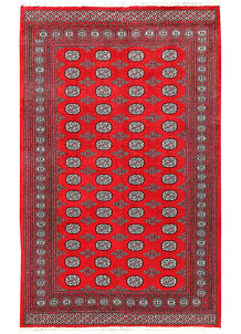 Red Bokhara 5' 7 x 8' 11 - No. 60439