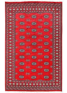 Red Bokhara 5' 7 x 8' 10 - No. 60449
