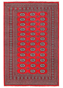 Red Bokhara 5' 6 x 8' 4 - No. 60453