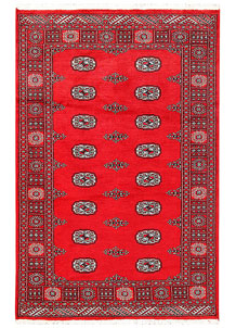 Red Bokhara 4' x 6' 1 - No. 60926