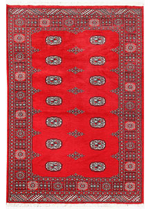 Red Bokhara 4' 1 x 6' - No. 60947