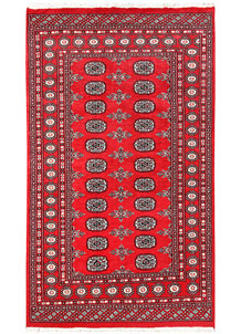 Red Bokhara 3' 11 x 6' 6 - No. 60954