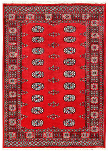 Red Bokhara 4' 3 x 5' 10 - No. 60976