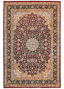 Maroon Isfahan 4' 1 x 6' 2 - No. 61964