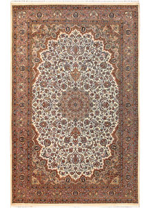 Cornsilk Isfahan 4' 8 x 7' 3 - No. 61966