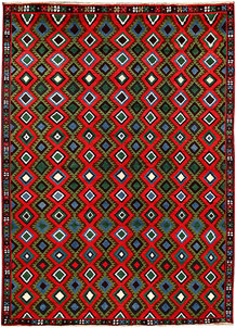 Multi Colored Baluchi 6' 11 x 9' 7 - No. 62349