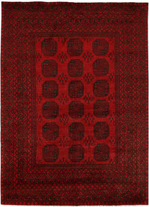 Dark Red Baluchi 6' 9 x 9' 3 - No. 62364