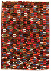 Multi Colored Baluchi 6' 8 x 9' 4 - No. 62410
