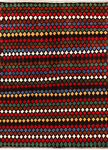 Multi Colored Baluchi 7' 1 x 9' 5 - No. 62415