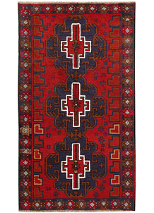 Firebrick Baluchi 3' 4 x 5' 11 - No. 62515