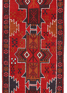Firebrick Baluchi 2' 6 x 9' 10 - No. 62533