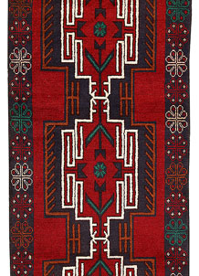 Firebrick Baluchi 2' 7 x 9' 3 - No. 62583
