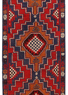 Firebrick Baluchi 2' 5 x 9' 3 - No. 62604